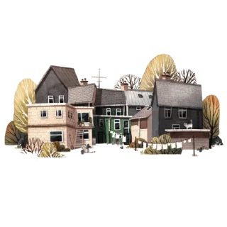 🍁 emoji My home2 — @stckrRobot Telegram sticker 14 of 114