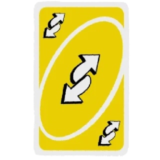 Sticker from Уно реверс