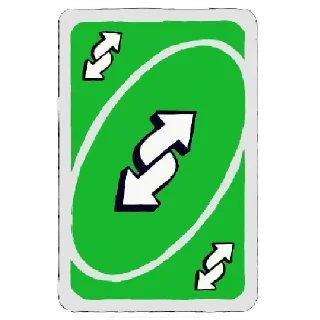 Sticker from Уно реверс
