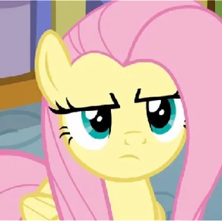 😠 emoji ☆°Fluttershy°☆ | @stikeri_telegrama Telegram sticker 16 of 76