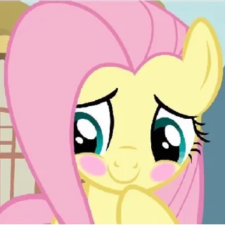 😳 emoji ☆°Fluttershy°☆ | @stikeri_telegrama Telegram sticker 22 of 76