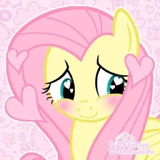 Sticker from fluttershy