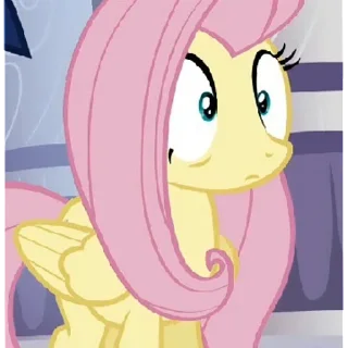 😨 emoji ☆°Fluttershy°☆ | @stikeri_telegrama Telegram sticker 20 of 76