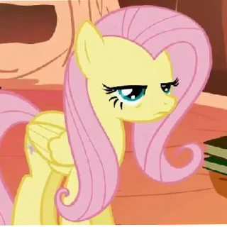 🥱 emoji ☆°Fluttershy°☆ | @stikeri_telegrama Telegram sticker 18 of 76