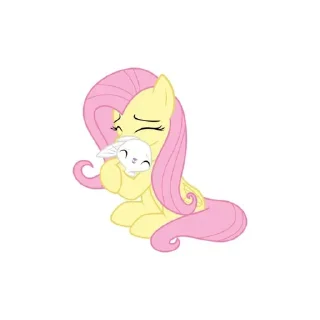 Sticker from Флаттершай|плм|