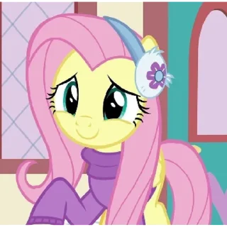 😊 emoji ☆°Fluttershy°☆ | @stikeri_telegrama Telegram sticker 19 of 76