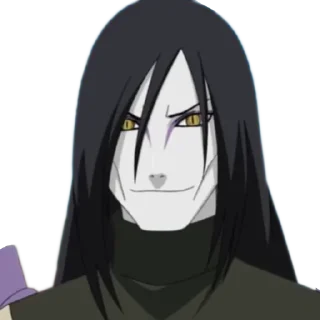 😬 emoji Orochimaru Telegram sticker 6 of 120