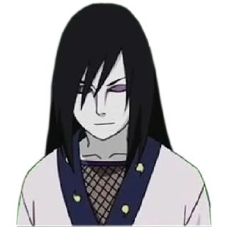 😌 emoji Orochimaru Telegram sticker 3 of 120