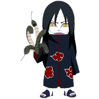 🐍 emoji Orochimaru Telegram sticker 14 of 120