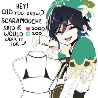 🤑 emoji Femboy god Telegram sticker 24 of 32