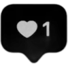 🤩 emoji Black эстетика @Kos_StFD @TgEmodziBot Telegram sticker 19 of 96