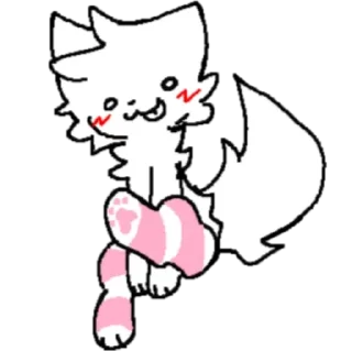 🤔 emoji Femboy boykisser Telegram sticker 19 of 30