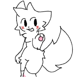 😺 emoji Femboy boykisser Telegram sticker 20 of 30
