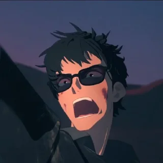 🕶 emoji trigun stampede🫧 Telegram sticker 15 of 118