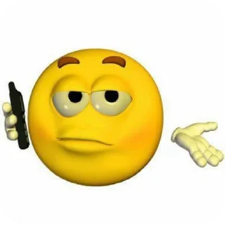 😒 emoji lol yellow emoji @TgEmodziBot Telegram sticker 17 of 28