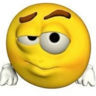 🤨 emoji lol yellow emoji @TgEmodziBot Telegram sticker 7 of 28