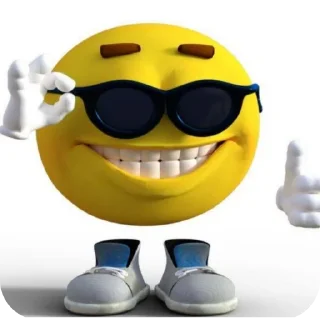 👍 emoji lol yellow emoji @TgEmodziBot Telegram sticker 4 of 28
