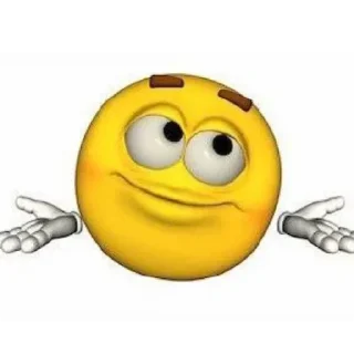 🤷 emoji lol yellow emoji @TgEmodziBot Telegram sticker 2 of 28