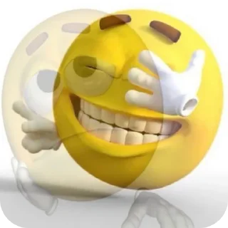 🤣 emoji lol yellow emoji @TgEmodziBot Telegram sticker 14 of 28