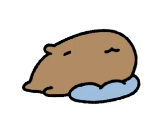 🦫 emoji ₍ ᥴᥙᴛᥱ ᥴᥲρyδᥲrᥲ ⲙ᧐᥎ᥱ ₎ ˚₊· ♡ @mewsticks Telegram sticker 8 of 24
