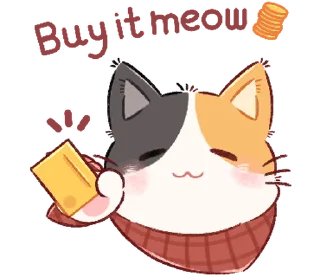 🐈 emoji ₍ 𑀝ɦᥲᴛɦᥲi ᥴᥙᴛᥱ ᥴᥲᴛ ⲙᥱ᧐ᥕ ₎ ˚₊· ♡ @mewsticks Telegram sticker 5 of 24