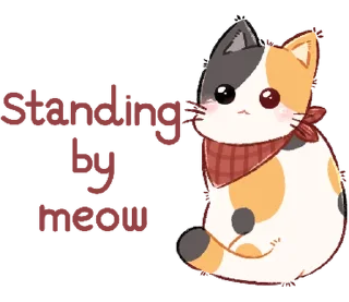 🐈 emoji ₍ 𑀝ɦᥲᴛɦᥲi ᥴᥙᴛᥱ ᥴᥲᴛ ⲙᥱ᧐ᥕ ₎ ˚₊· ♡ @mewsticks Telegram sticker 9 of 24