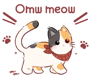 🐈 emoji ₍ 𑀝ɦᥲᴛɦᥲi ᥴᥙᴛᥱ ᥴᥲᴛ ⲙᥱ᧐ᥕ ₎ ˚₊· ♡ @mewsticks Telegram sticker 10 of 24