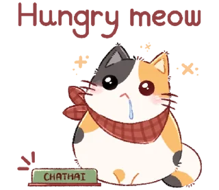 🐈 emoji ₍ 𑀝ɦᥲᴛɦᥲi ᥴᥙᴛᥱ ᥴᥲᴛ ⲙᥱ᧐ᥕ ₎ ˚₊· ♡ @mewsticks Telegram sticker 11 of 24