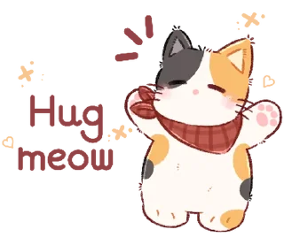 🐈 emoji ₍ 𑀝ɦᥲᴛɦᥲi ᥴᥙᴛᥱ ᥴᥲᴛ ⲙᥱ᧐ᥕ ₎ ˚₊· ♡ @mewsticks Telegram sticker 14 of 24