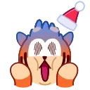 Sticker from New Year Tiger