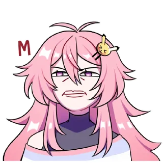 Sticker from ayyuri vtuber