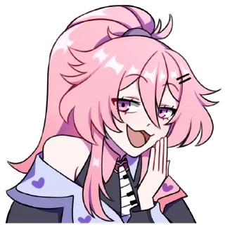 Sticker from ayyuri vtuber