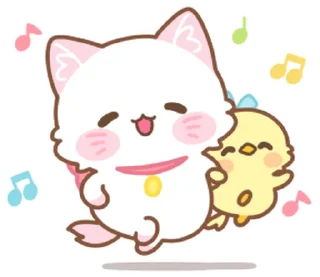 🍡 emoji ୧ .˚ киттен!! 🍡 @CutestStickers Telegram sticker 6 of 40