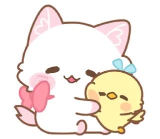 🍡 emoji ୧ .˚ киттен!! 🍡 @CutestStickers Telegram sticker 9 of 40