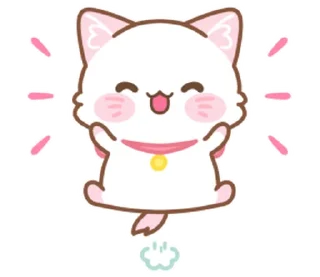 🍡 emoji ୧ .˚ киттен!! 🍡 @CutestStickers Telegram sticker 11 of 40