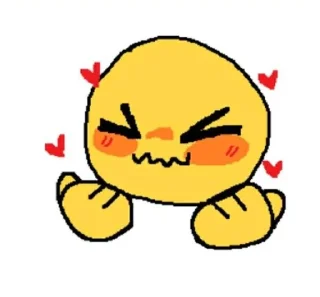🌟 emoji Cursed emoji Telegram sticker 19 of 35