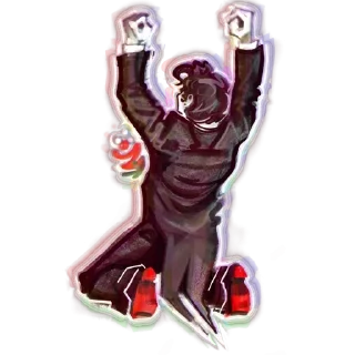 Sticker from счастливый человек цезарь