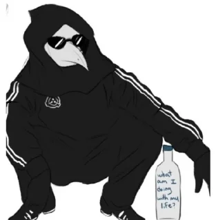 Sticker from Scp-049