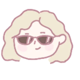 😎 emoji Yoona Telegram sticker 22 of 48