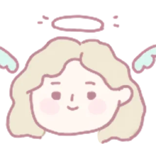 😇 emoji Yoona Telegram sticker 9 of 48