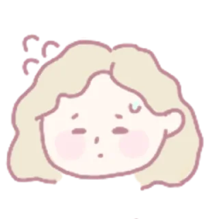 😓 emoji Yoona Telegram sticker 17 of 48