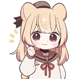 Sticker from Хомячка 2 @Nyasticks