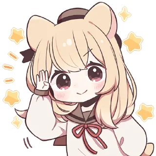 Sticker from Хомячка 2 @Nyasticks