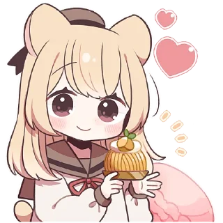 Sticker from Хомячка 2 @Nyasticks
