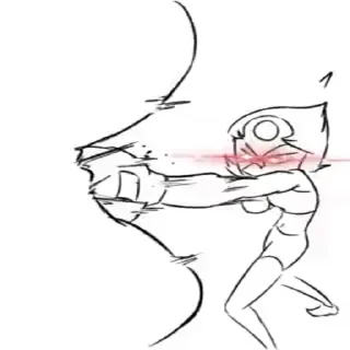 😠 emoji Вселенная стивена :: @stikery_robot Telegram sticker 4 of 9