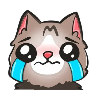 😭 emoji Больше стикеров тут @st_pack Telegram sticker 4 of 25