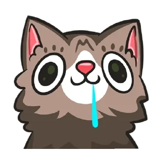 🤤 emoji Больше стикеров тут @st_pack Telegram sticker 16 of 25