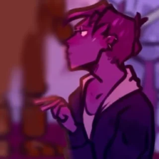 🍆 emoji Винсент Бишоп.Б Telegram sticker 20 of 75