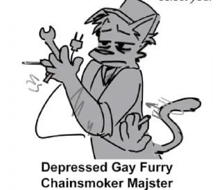 Sticker from неклин 6 и @furankotikku