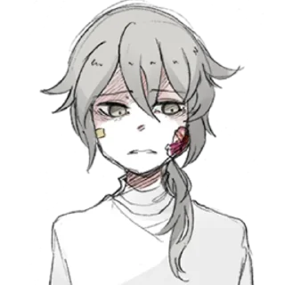 😞 emoji Винсент Вордсворт Telegram sticker 8 of 106